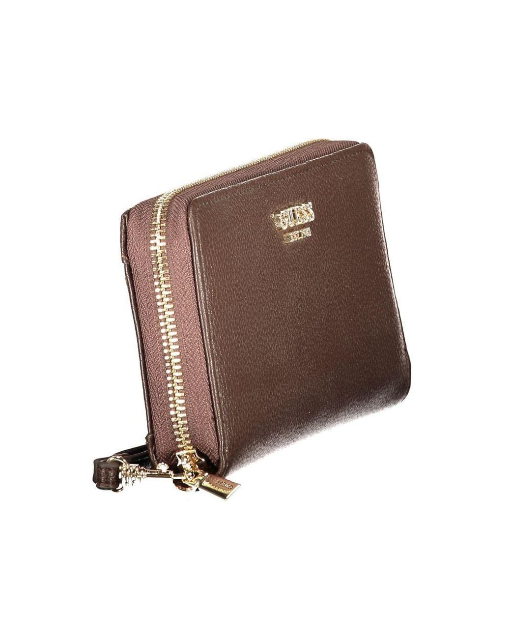 Guess Brown Polyethylene Wallet