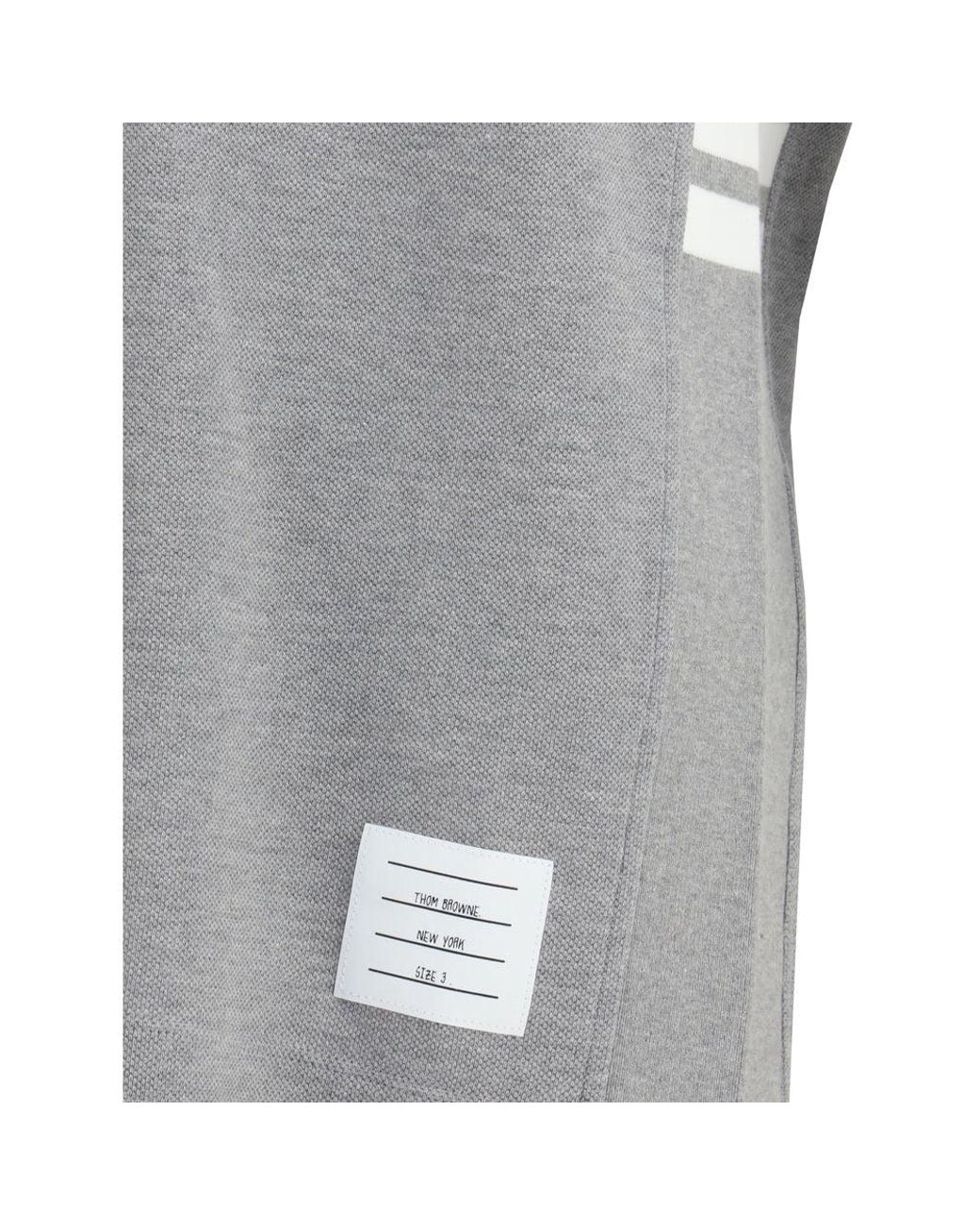 Thom Browne Gray Cotton T for men