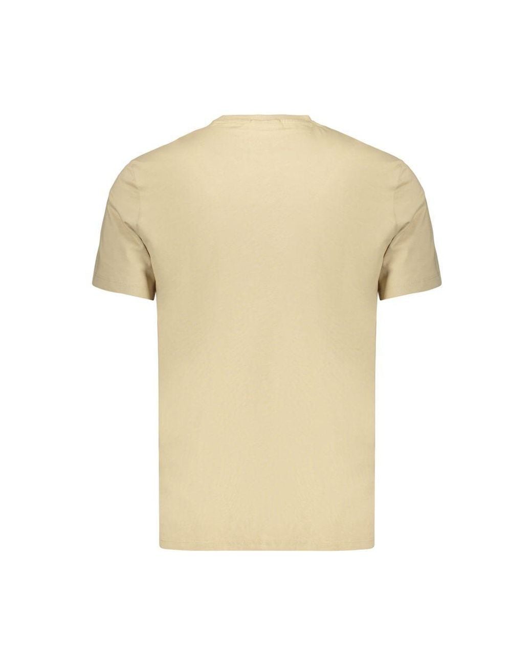 Calvin Klein Yellow Cotton T-Shirt for men