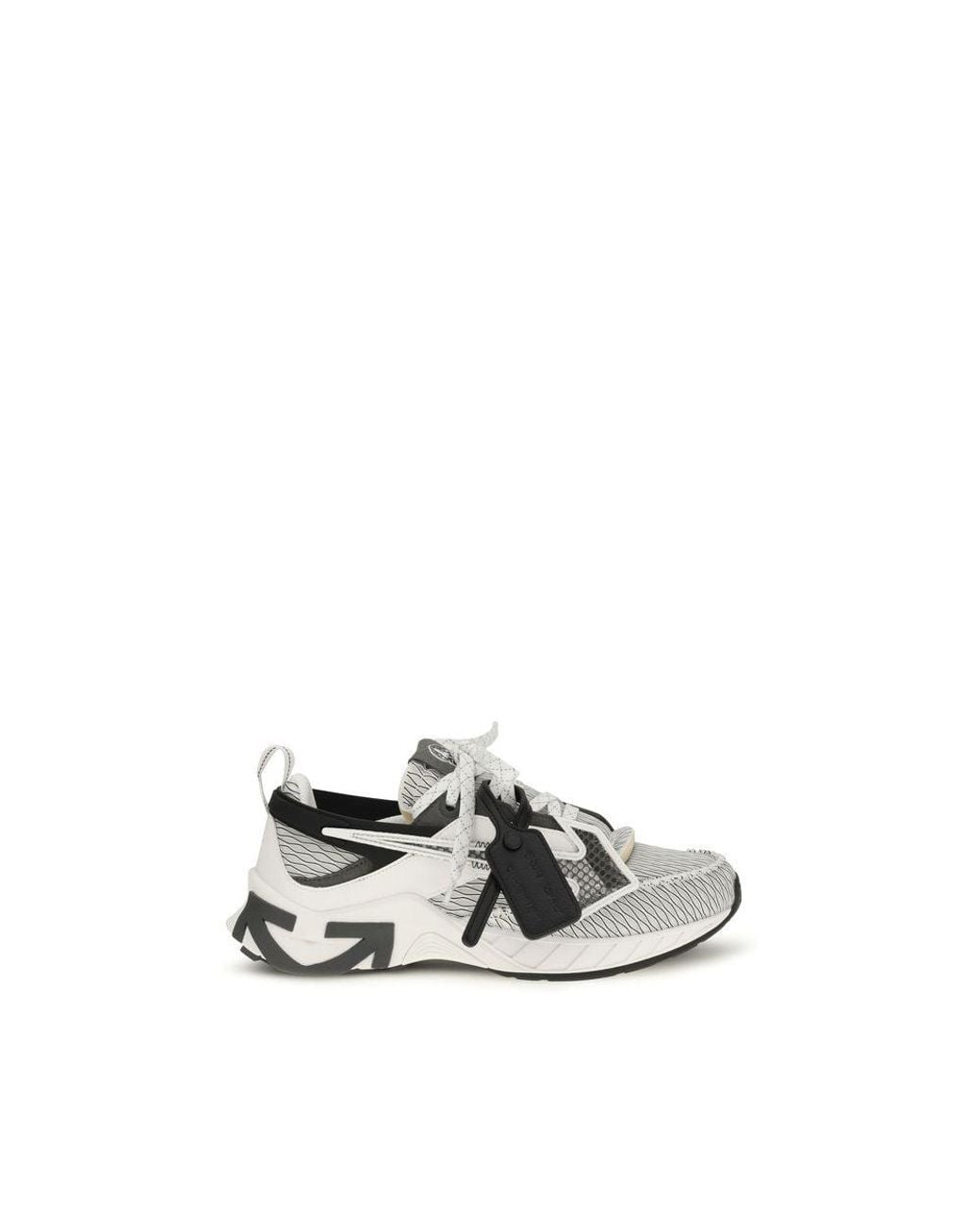 Off-White c/o Virgil Abloh White Multicolor Fabric Athletic Sneakers - Eu39/us6 for men