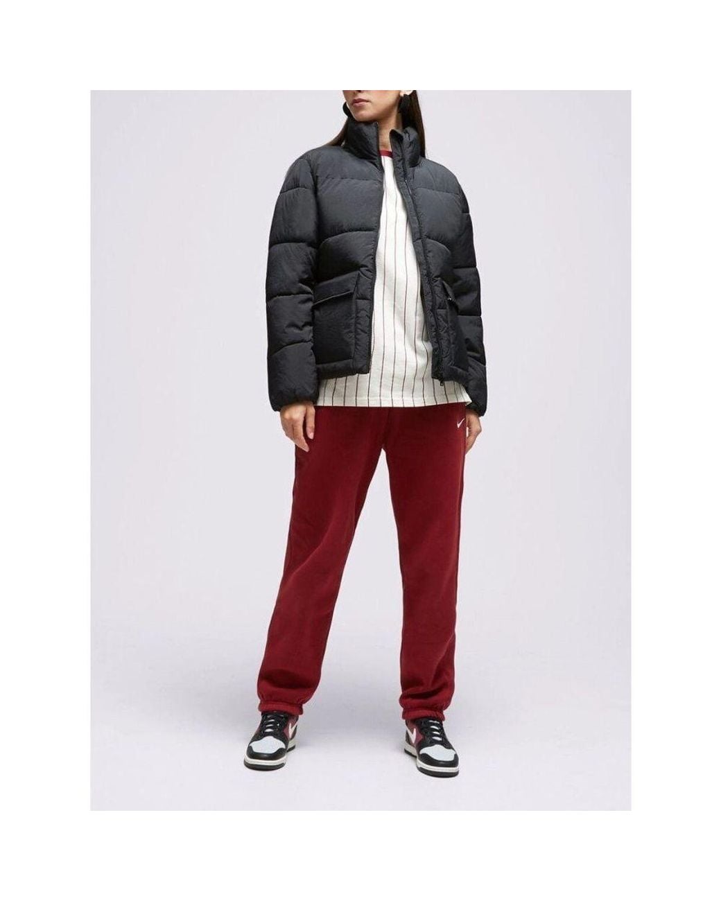 Champion Red Polyamide Parka