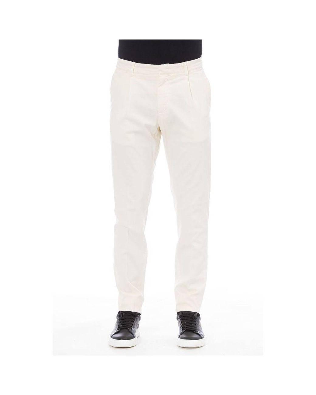 Peserico Natural Beige Cotton Men's Pant for men