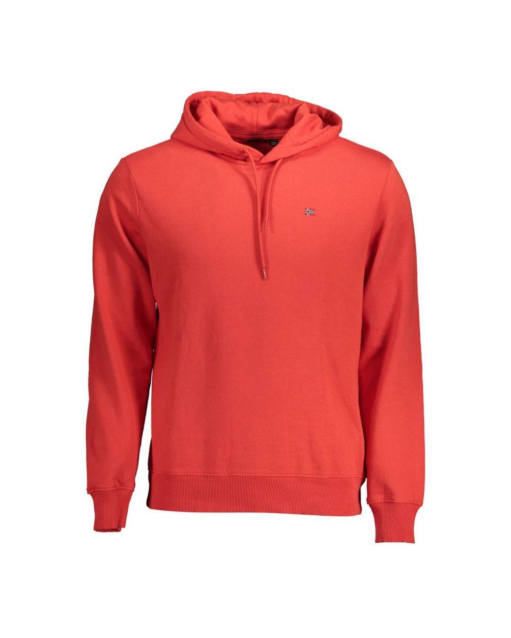 Napapijri Red Cotton Sweater for men