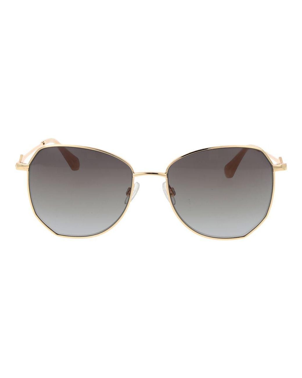 Replay Gray Metal Sunglasses