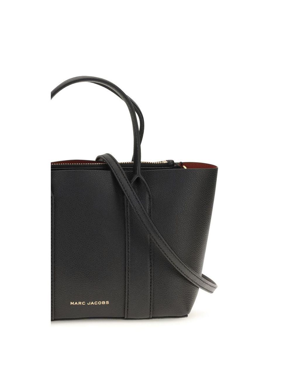 Marc Jacobs Black Calf Leather Bos Taurus Shoulder Bag