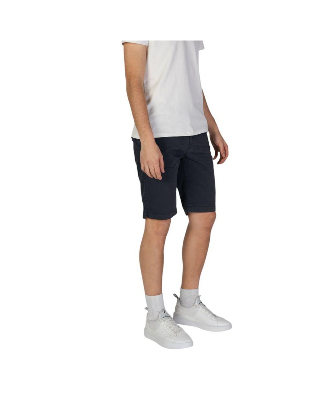 Refrigiwear Blue Cotton Short for men