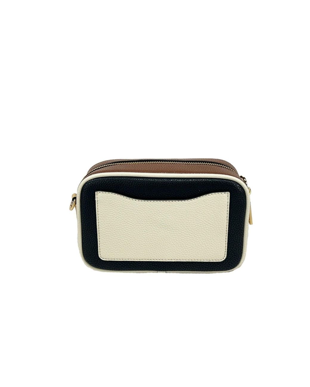 Marc Jacobs Black Flash Leather Camera Crossbody Bag