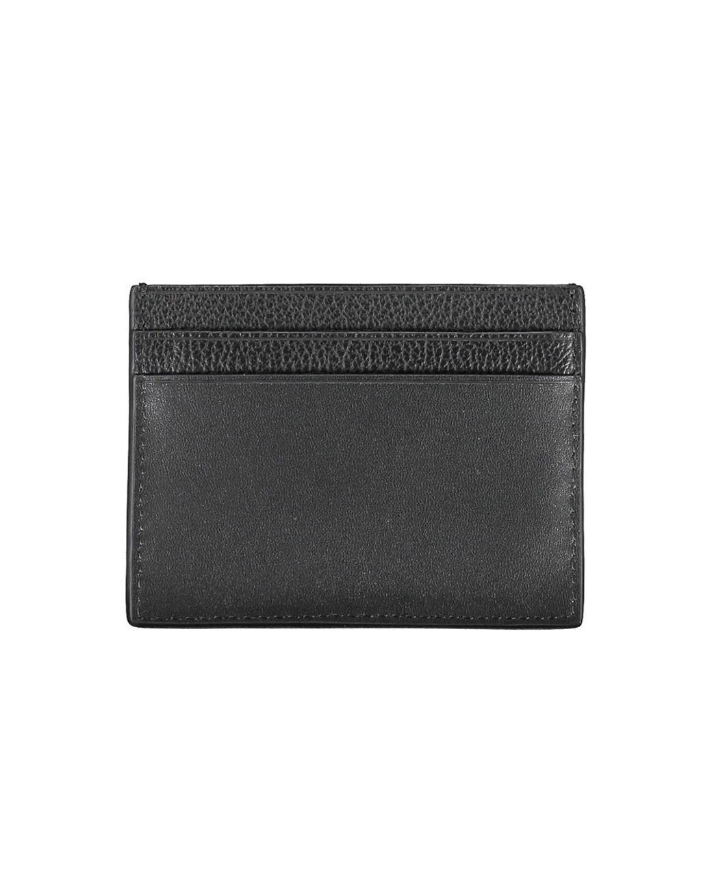 Calvin Klein Gray Leather Wallet for men