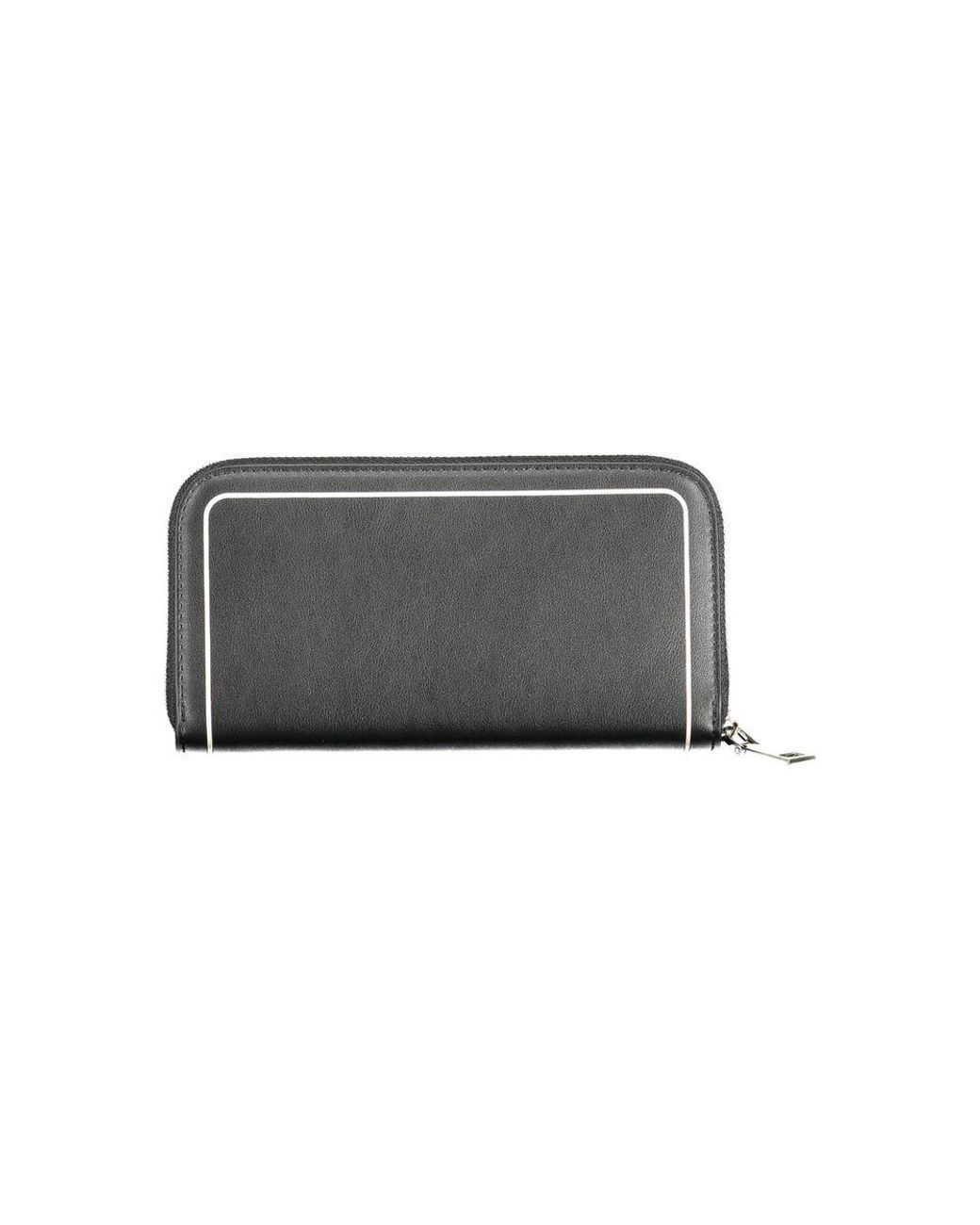 Byblos Gray Nero Poliuretano Wallet