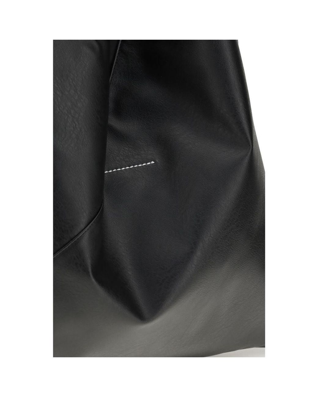 MM6 by Maison Margiela Black Polyethylene Handbag