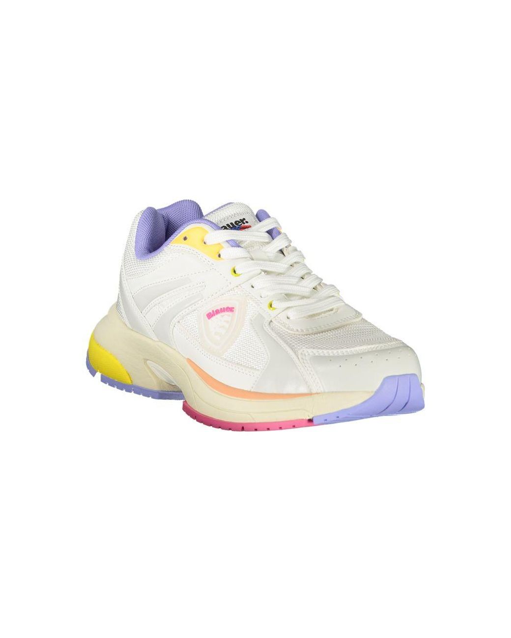 Blauer Multicolor Bianco Polyurethane Sneaker
