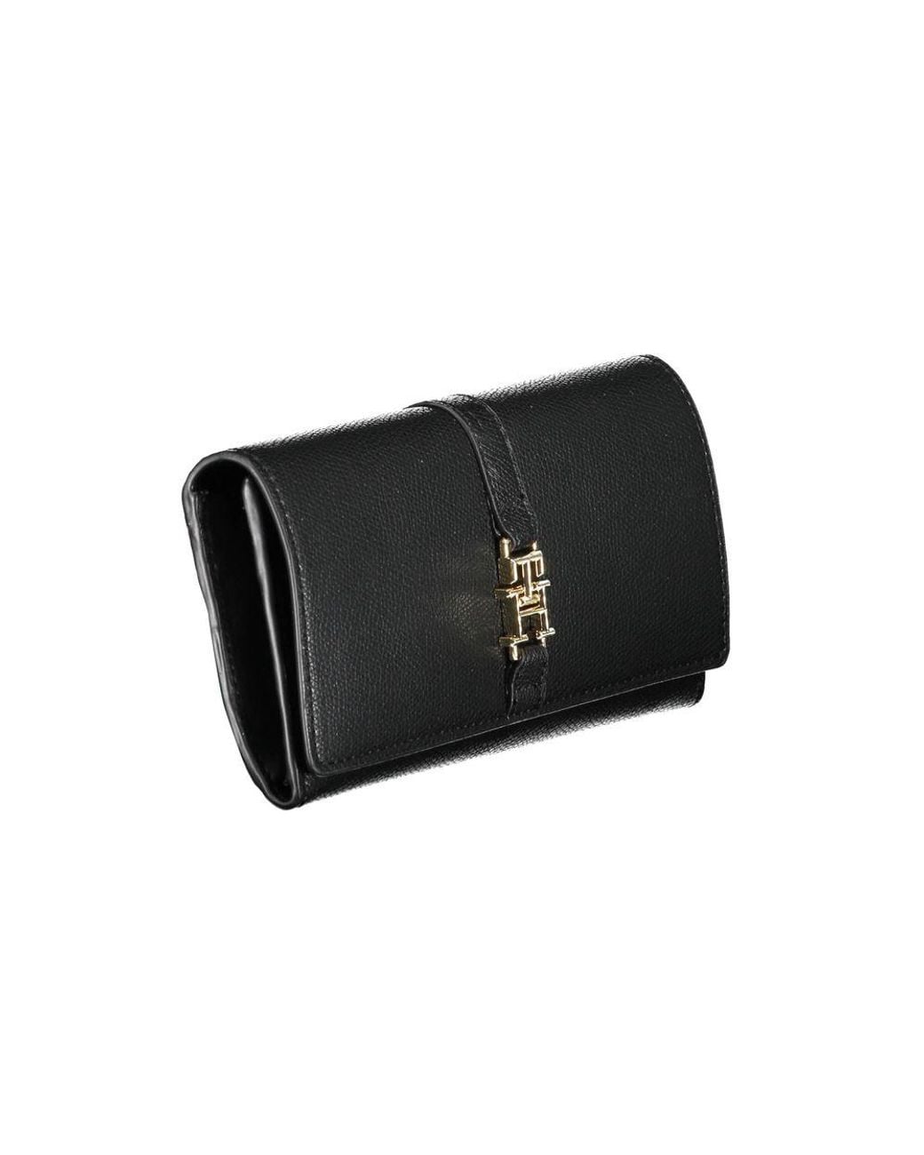 Tommy Hilfiger Black Polyethylene Wallet