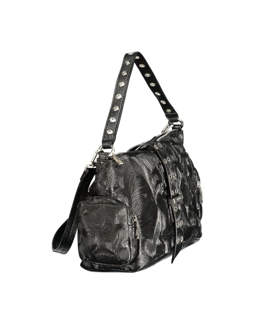 Desigual Black Nero Poliuretano Handbag
