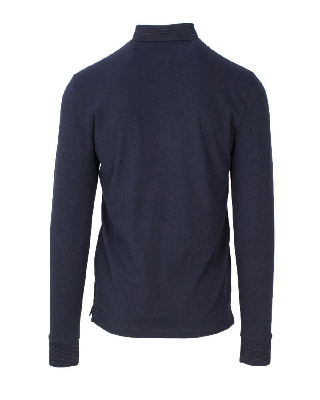 ARMANI EXCHANGE Blue Cotton Polo Shirt for men