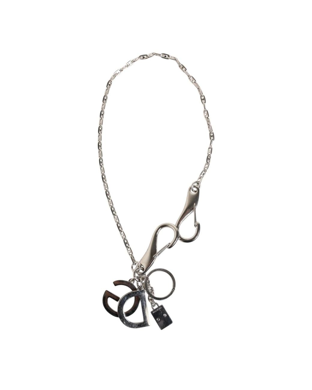 Dolce & Gabbana Metallic Keychains