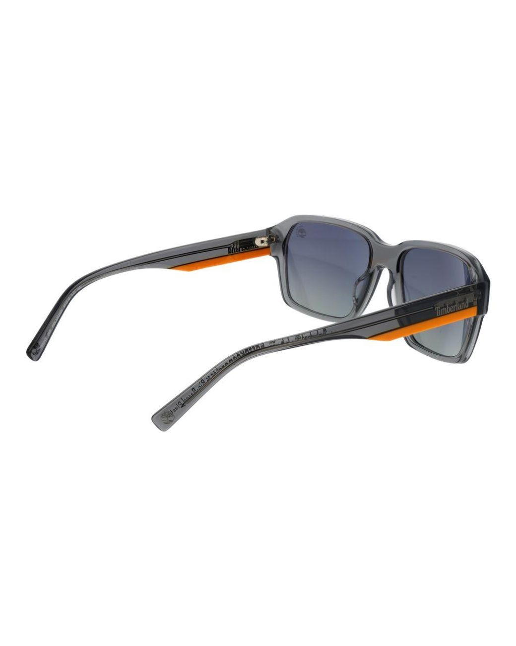 Timberland Gray Acetate Sunglasses for men