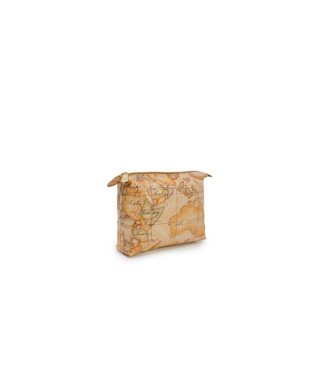 Alviero Martini 1A Classe Natural Beige Polyester Clutch Bag