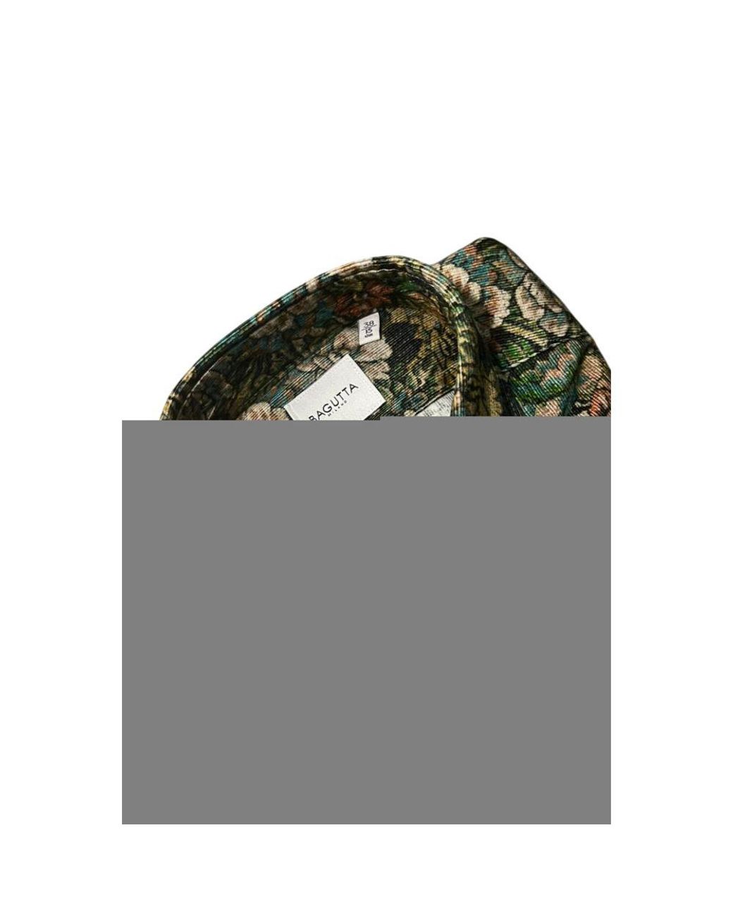 Bagutta Green Cotton Shirt for men