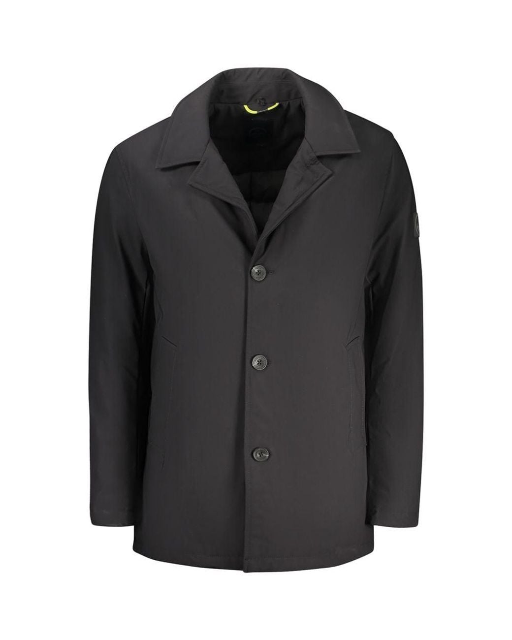 North Sails Black Polyester Men's Jacket for men