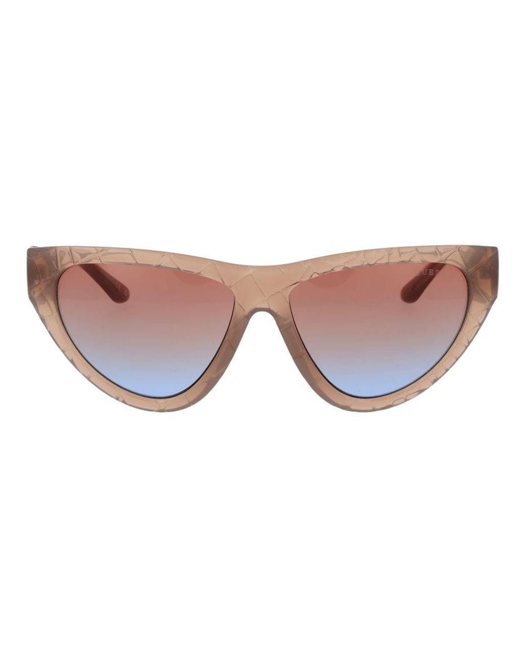 Guess Brown Plastic Sunglasses