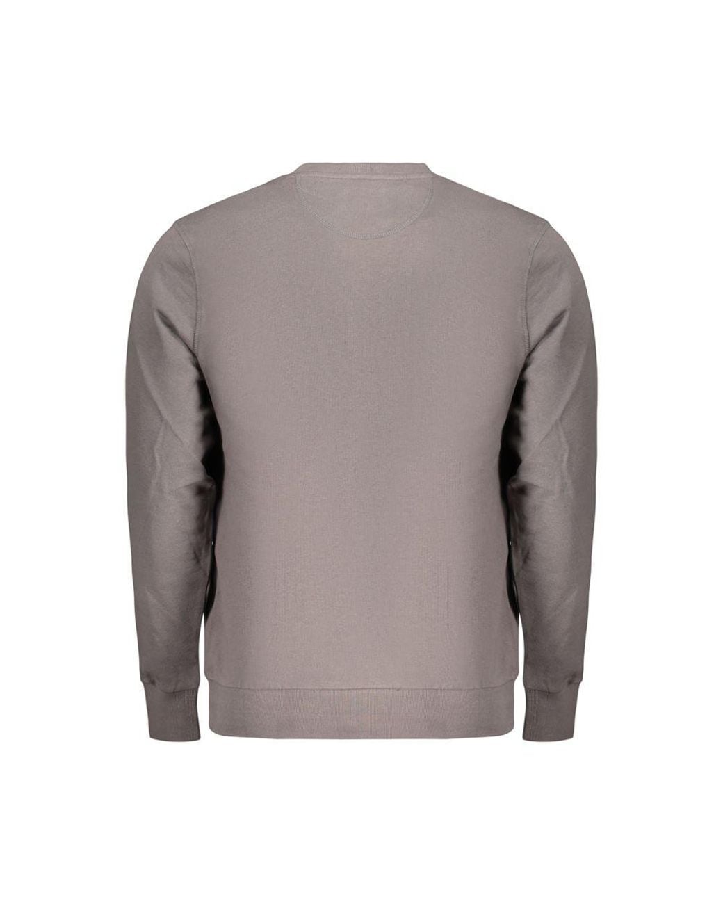 North Sails Gray Cotton Men's Sweatshirt for men