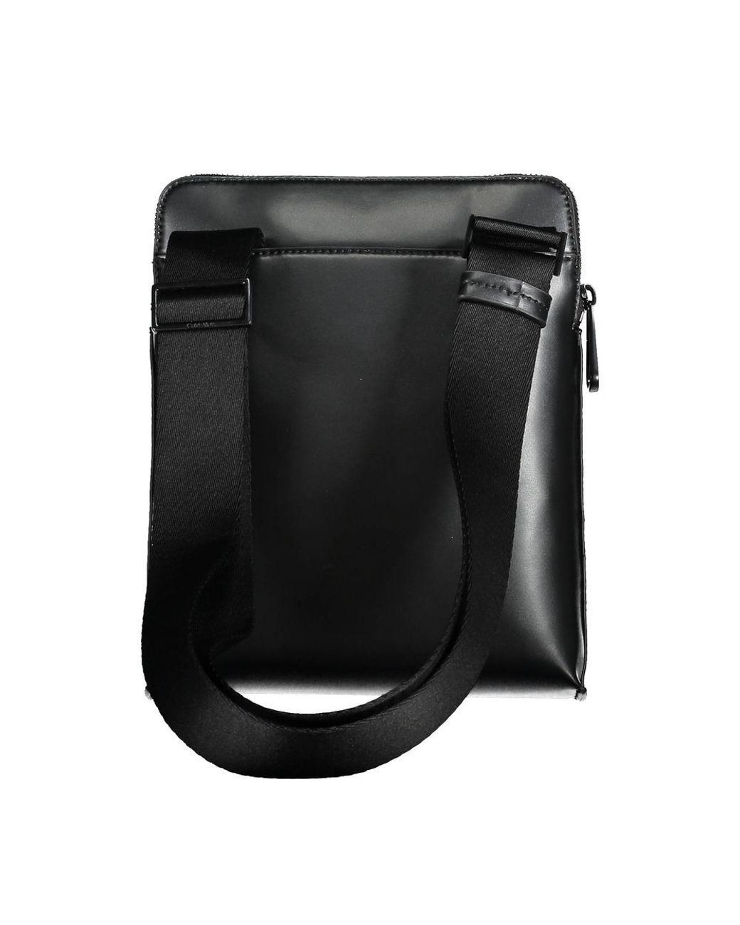 Calvin Klein Black Polyester Shoulder Bag for men