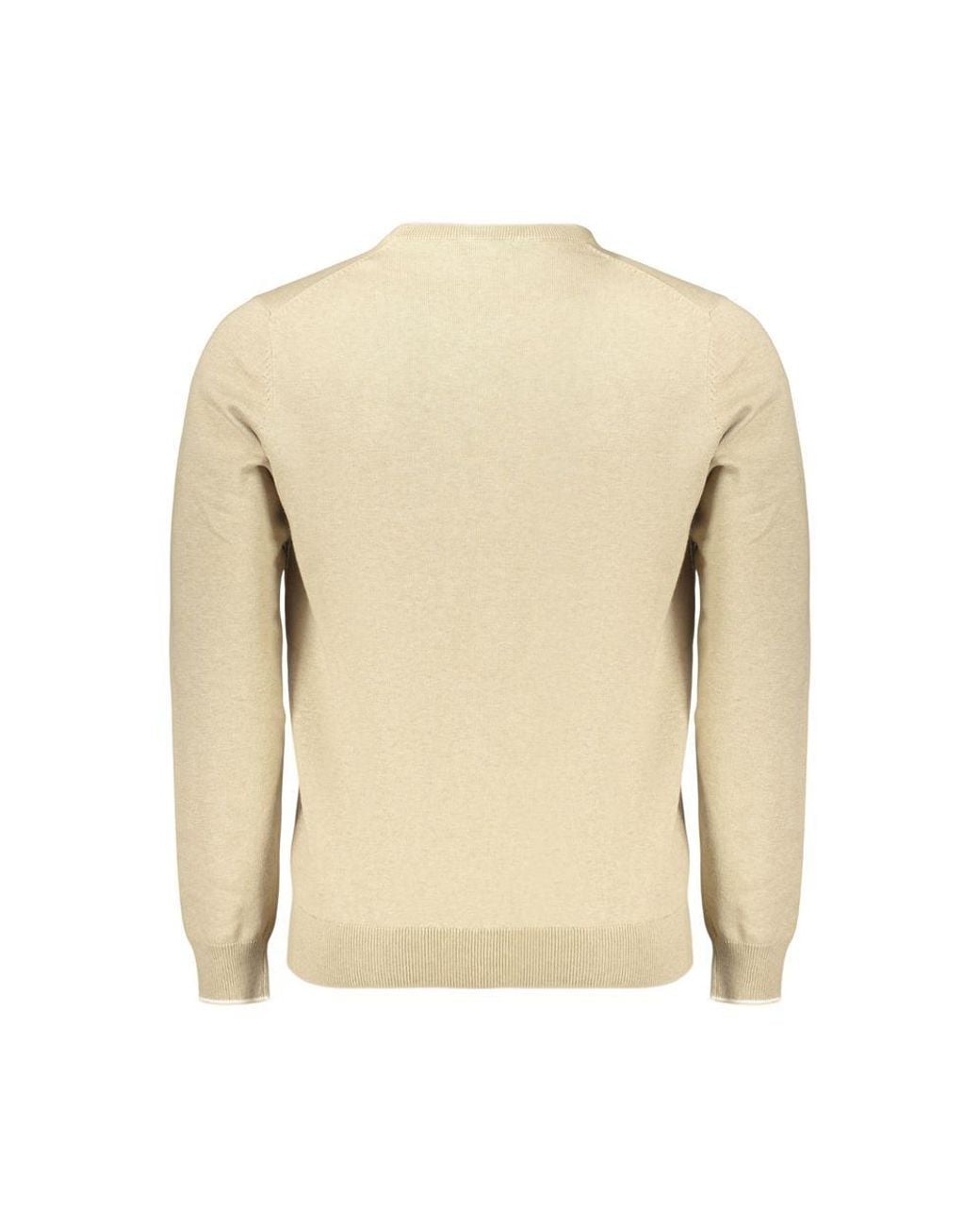 North Sails Natural Beige Cotton Men's Pullover for men