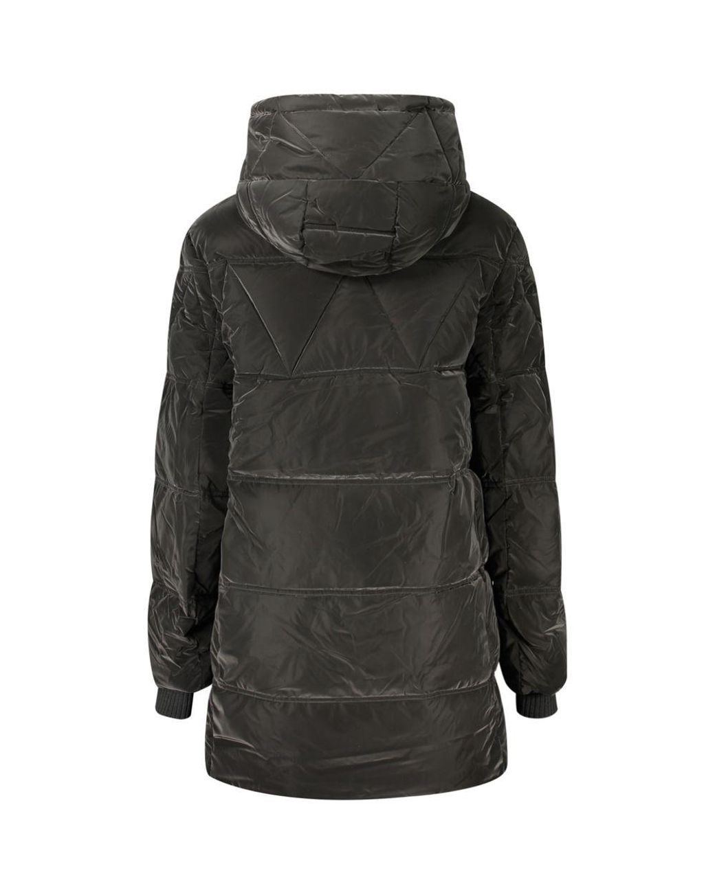 Desigual Black Polyurethane Jacket