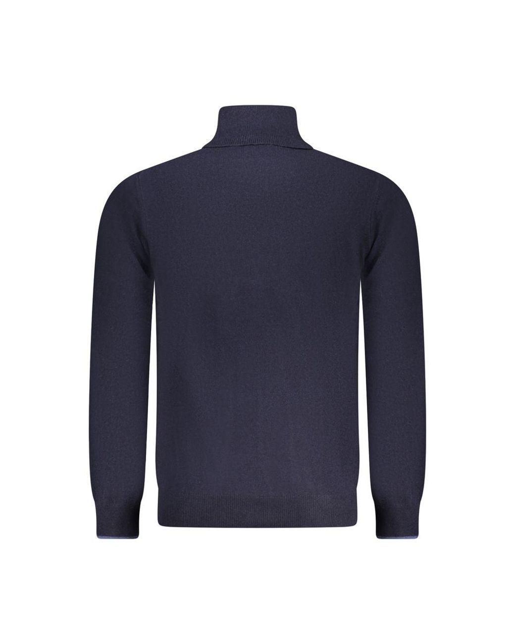 North Sails Blue Polyamide Men's Sweater for men