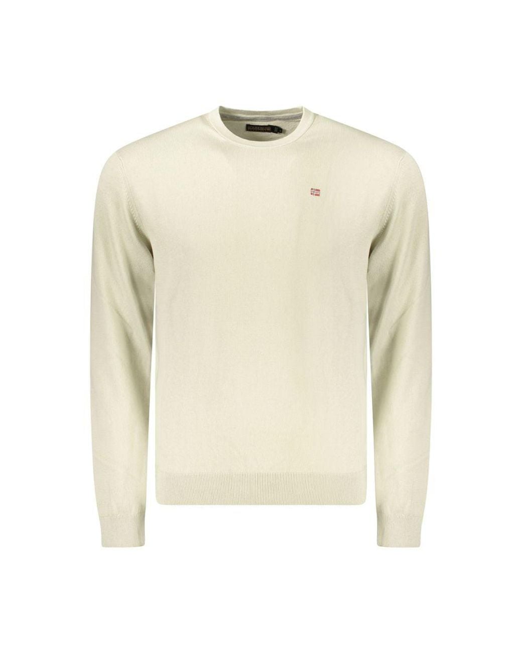 Napapijri Natural Cotton Sweater for men