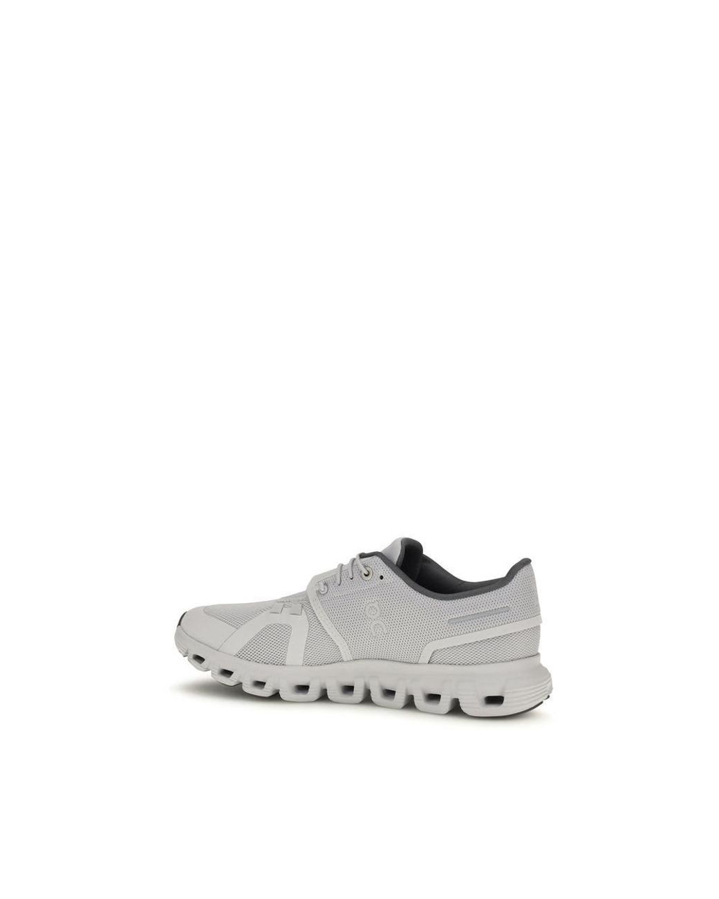 On Shoes White Polyester Athletic Sneakers