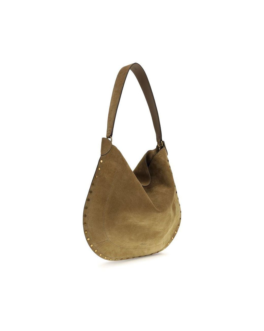 Isabel Marant Metallic Oskan Soft Shoulder Bag