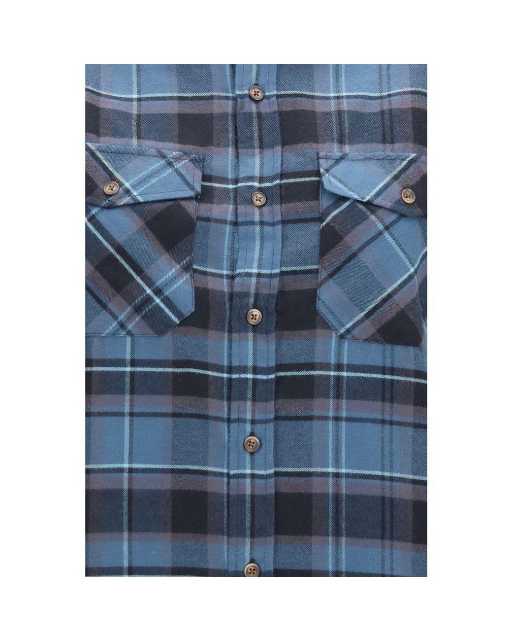 Deperlu Blue Cotton Shirt for men