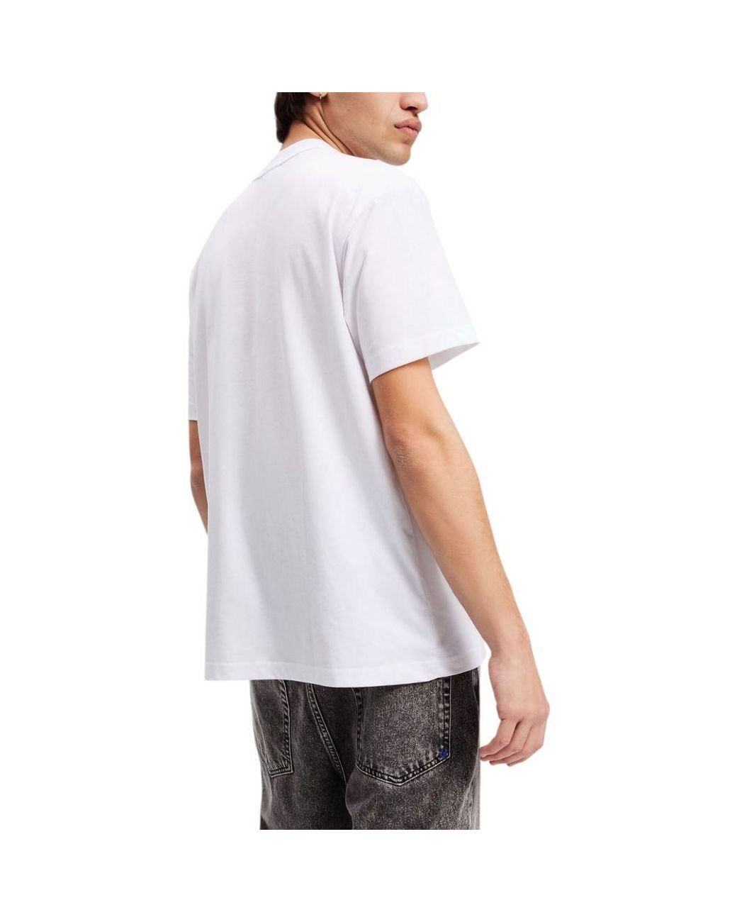 Karl Lagerfeld White Cotton T for men