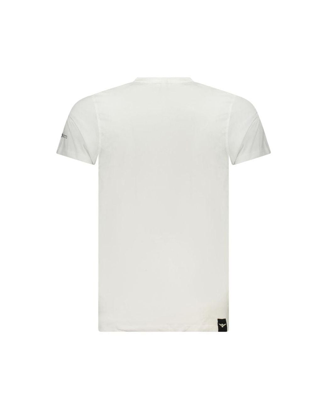 Accademia Militare White Bianco Cotton Men's T for men