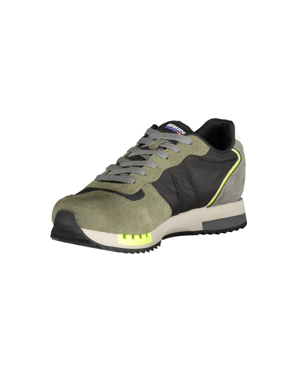 Blauer Green Polyester Sneaker for men