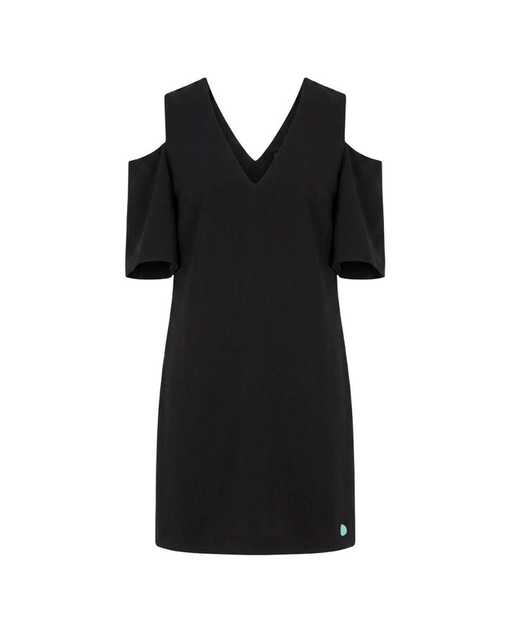 Trussardi Black Polyester Dress