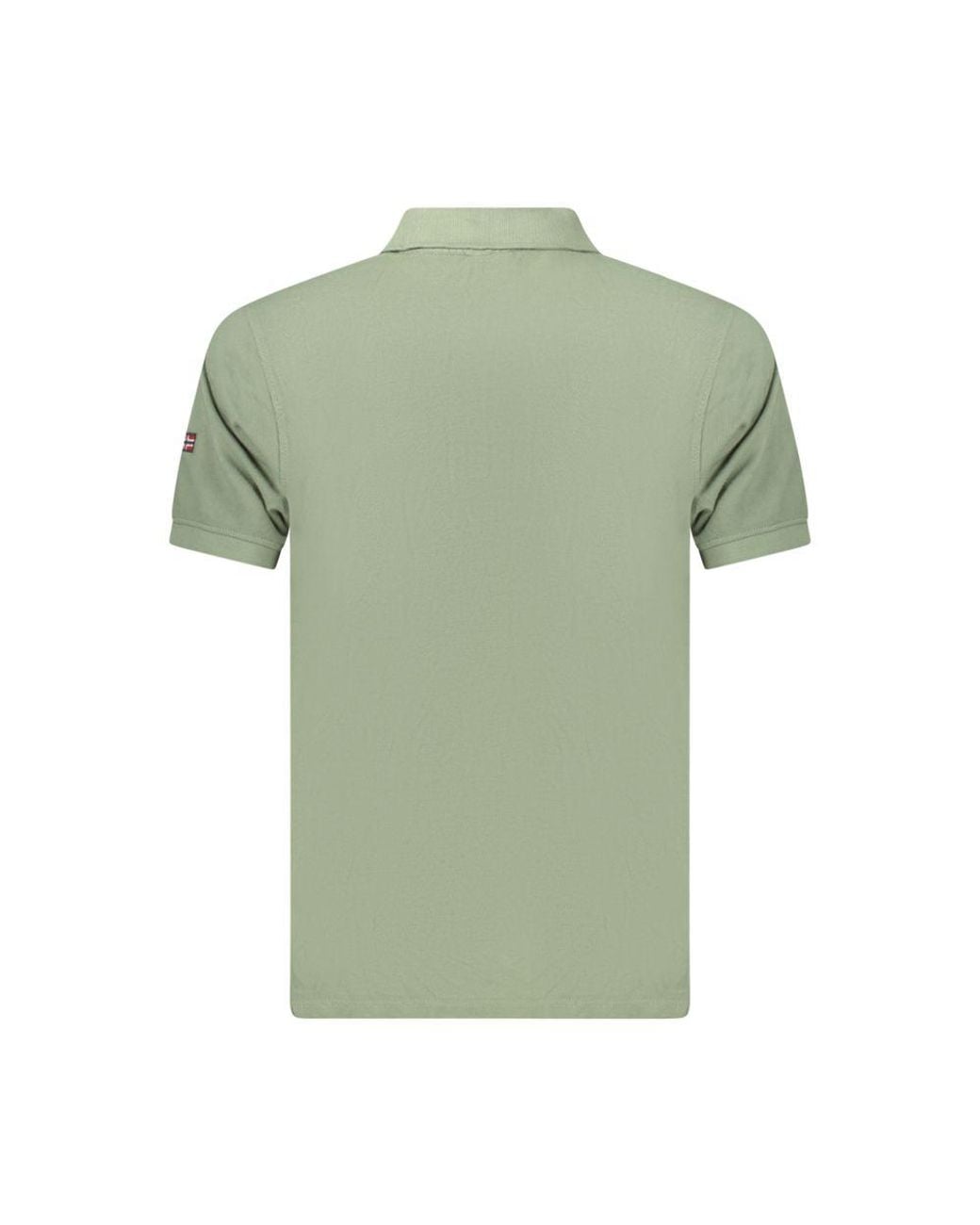 Norway 1963 Green Cotton Men's Polo for men