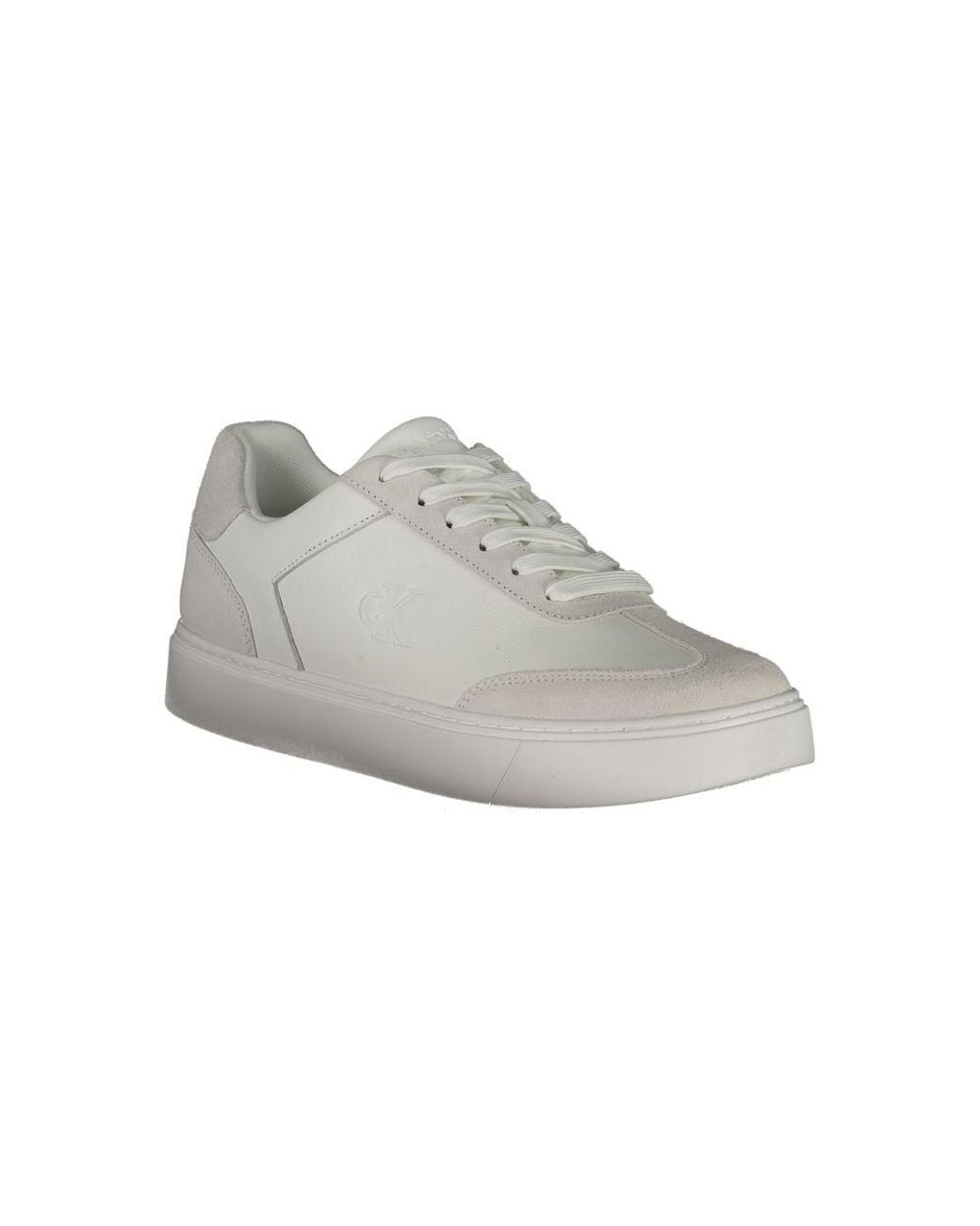 Calvin Klein White Leather Sneaker for men