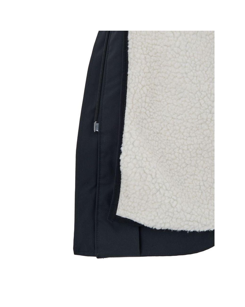 Moose Knuckles Blue Nylon Parka