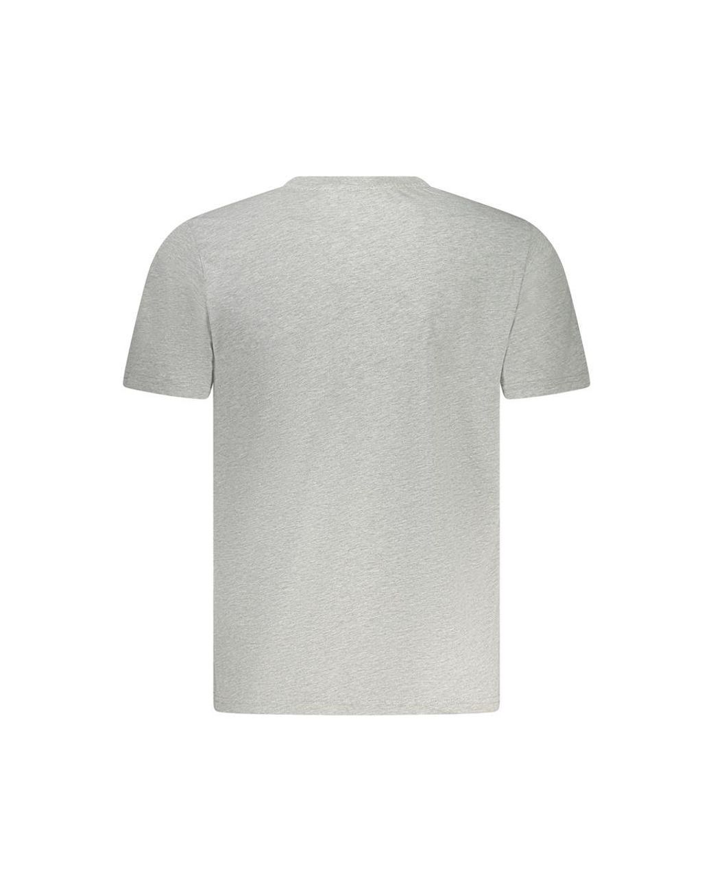 North Sails Gray Grigio Cotton Men T for men