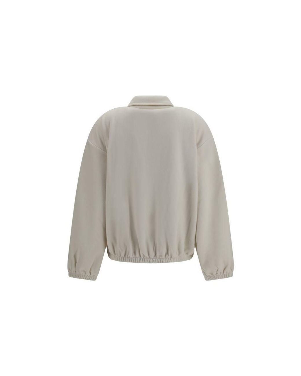 DARKPARK Gray Beige Polyester Sweatshirt