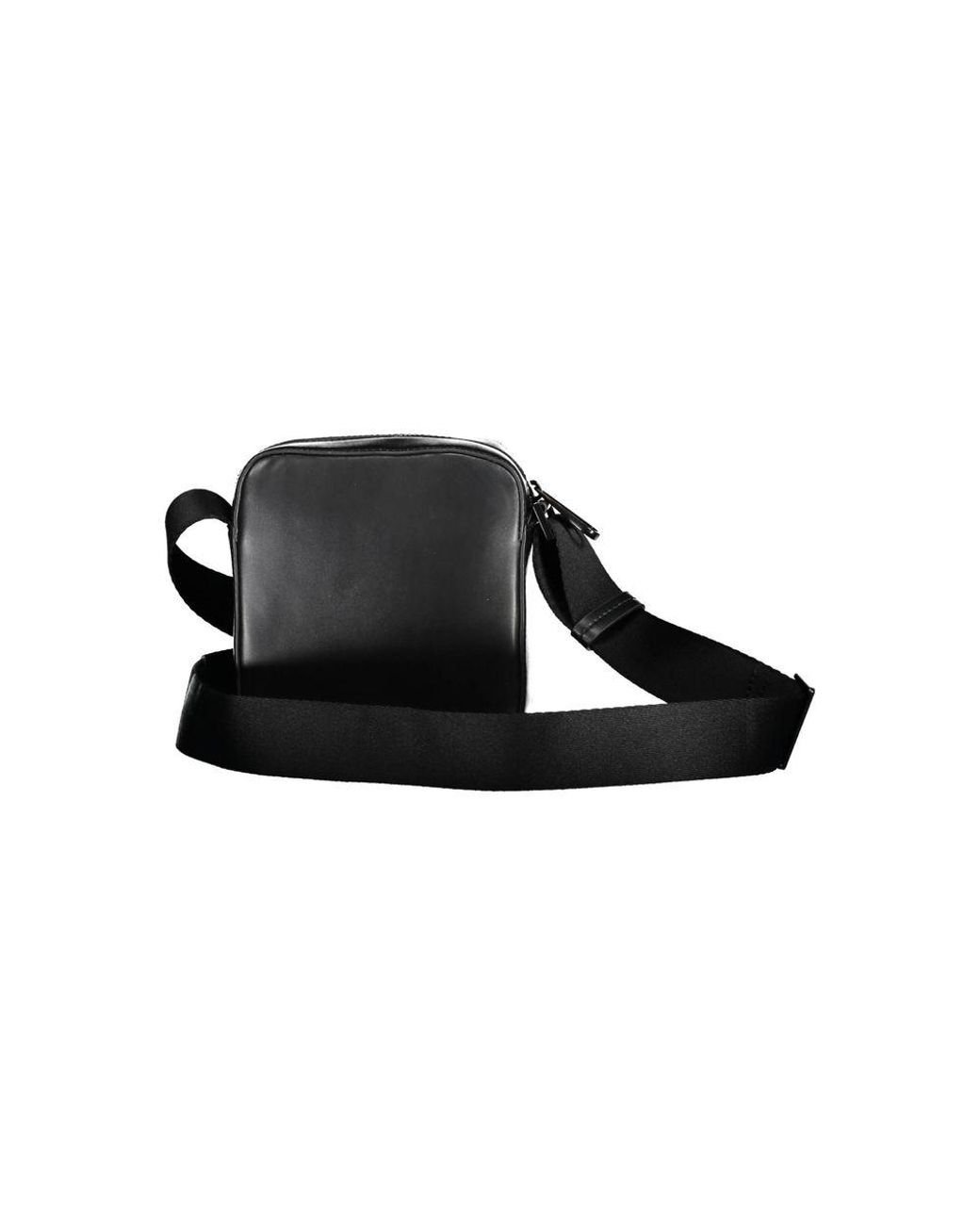 Calvin Klein Black Polyester Shoulder Bag for men