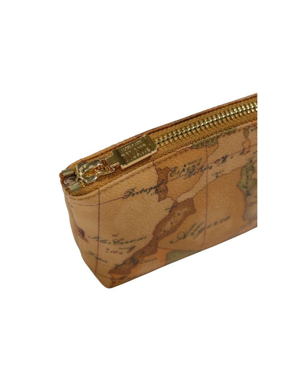 Alviero Martini 1A Classe Natural Cotton Clutch Bag