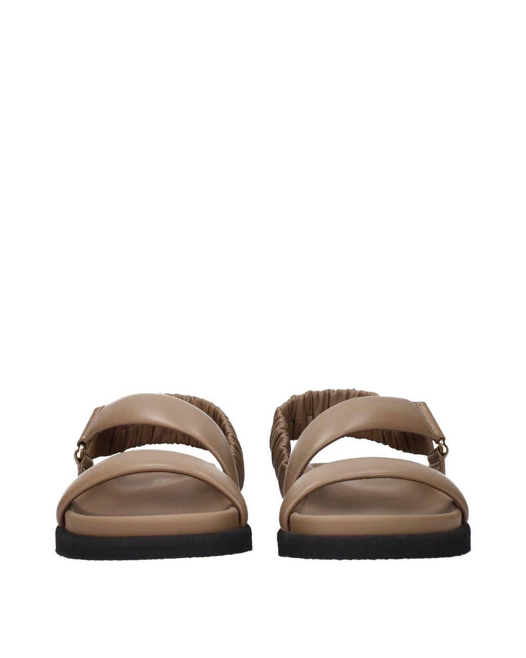 Max Mara Brown Sandals Mxamacro Skinned And Muddy