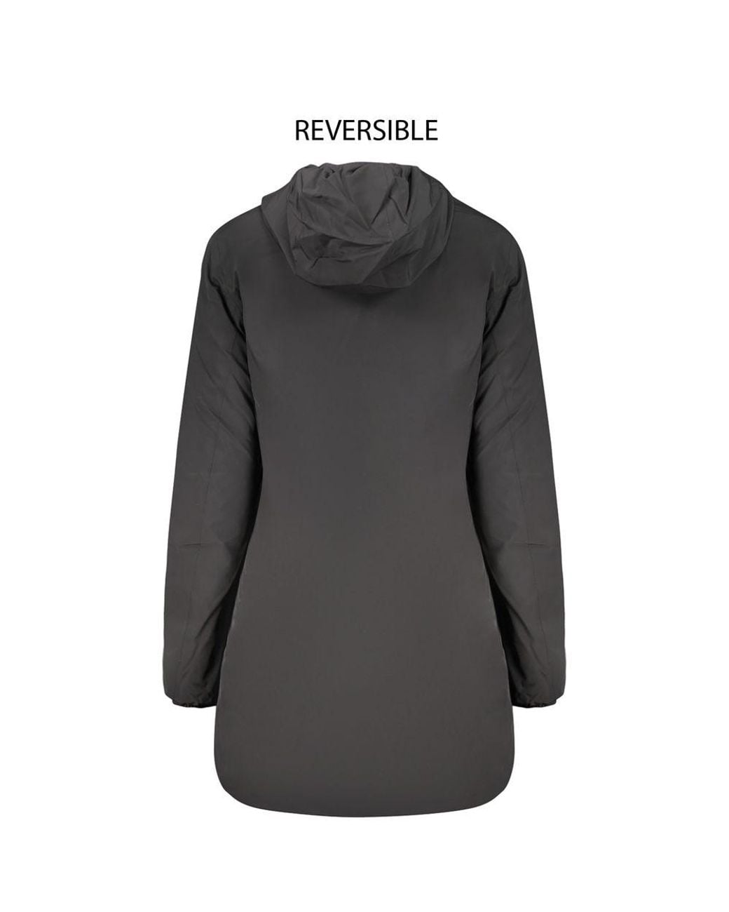K-Way Black Nylon S Jacket - S