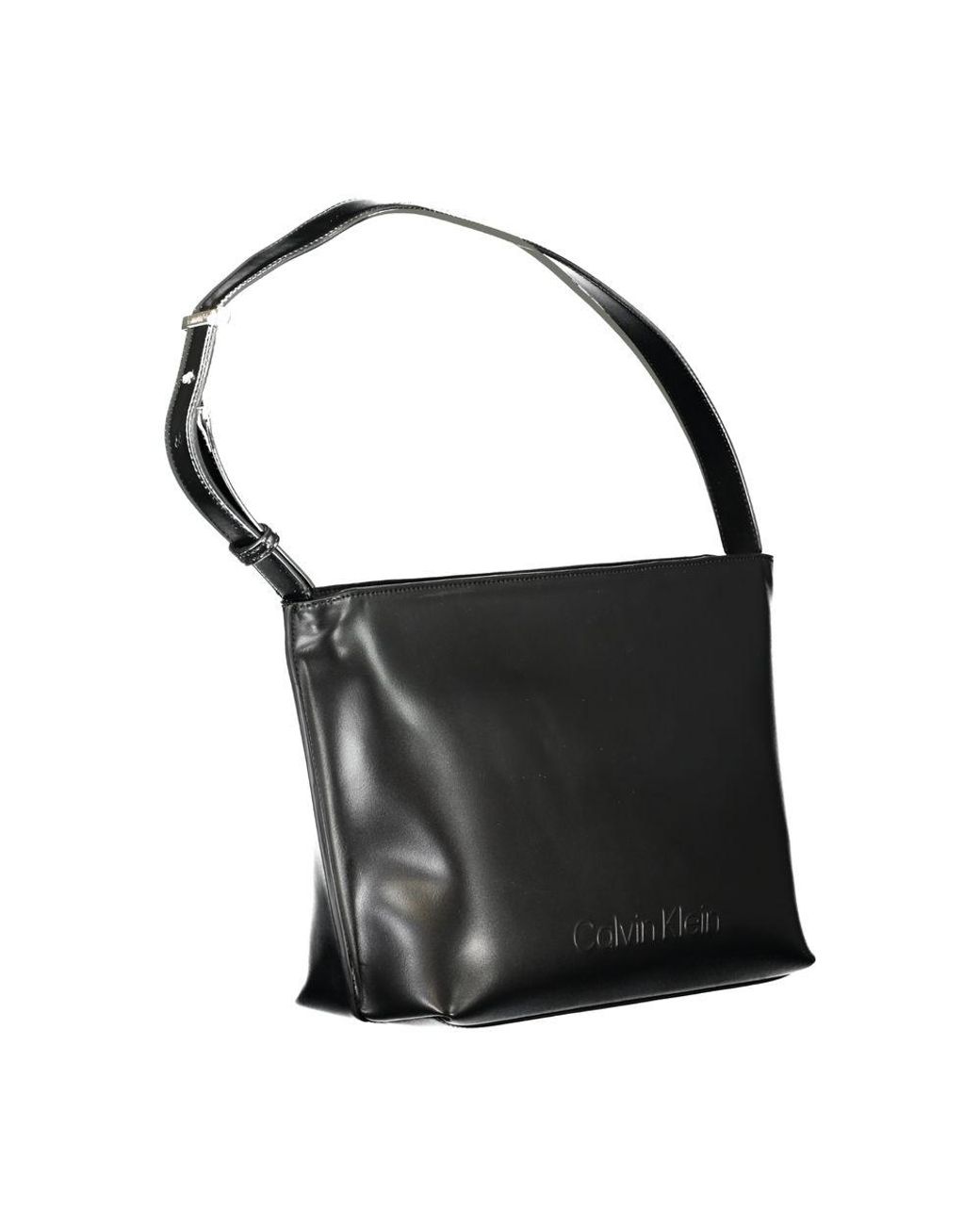 Calvin Klein Black Polyester Shoulder Bag