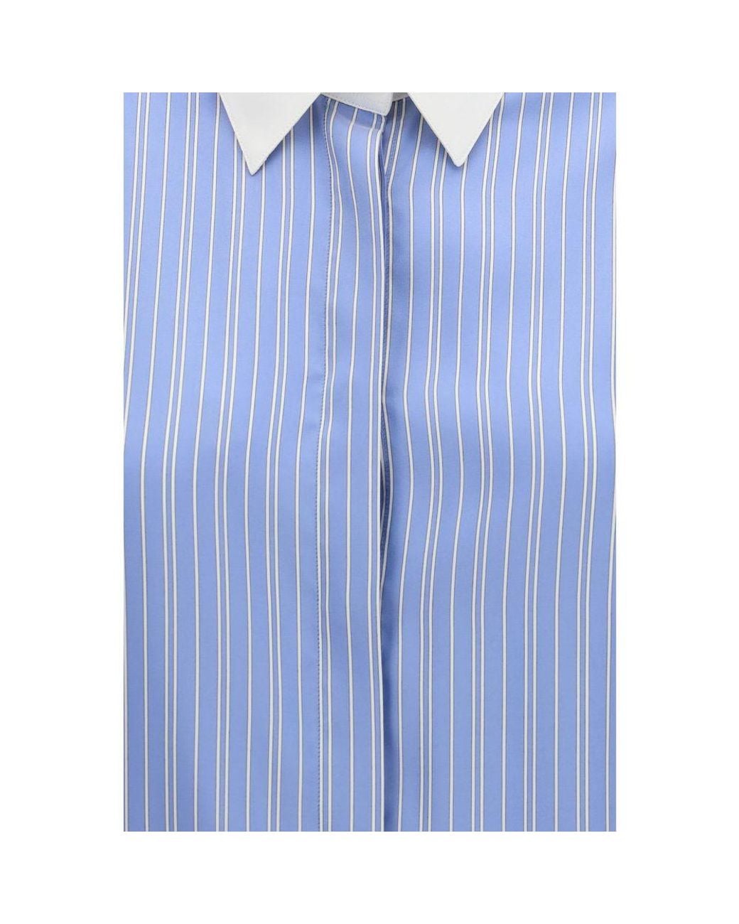 Tom Ford Blue Silk Dress Shirt