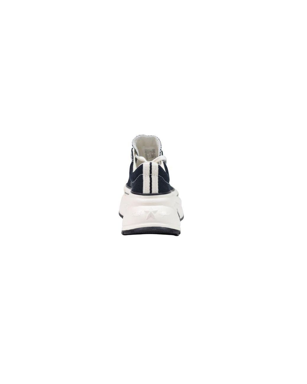Converse Blue Black And White Textile Chunky Sneakers