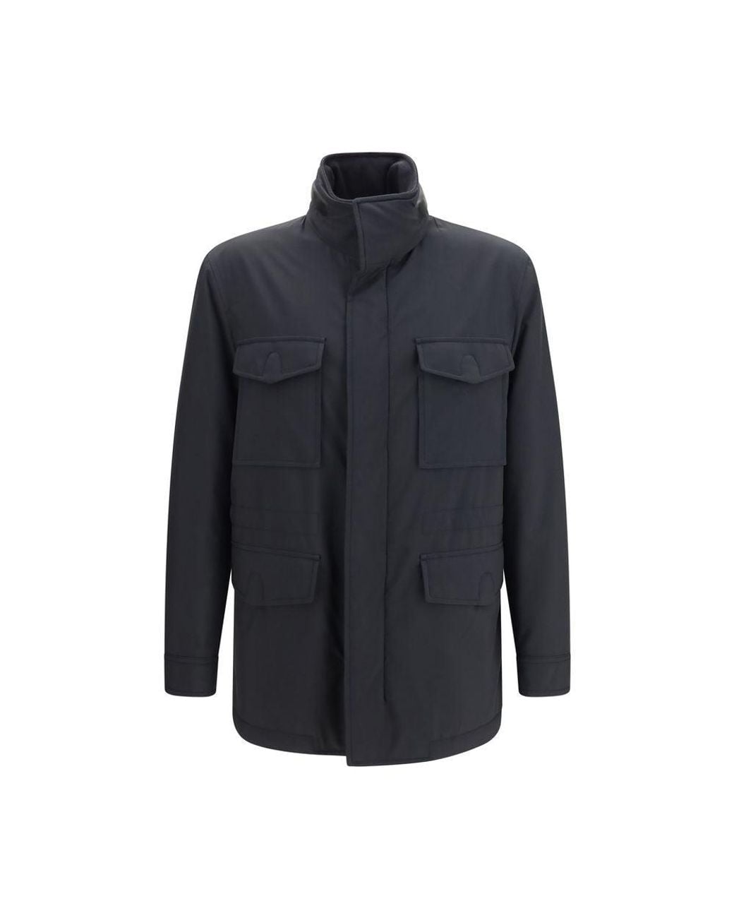 Brioni Blue Wool Oves Aries Full for men